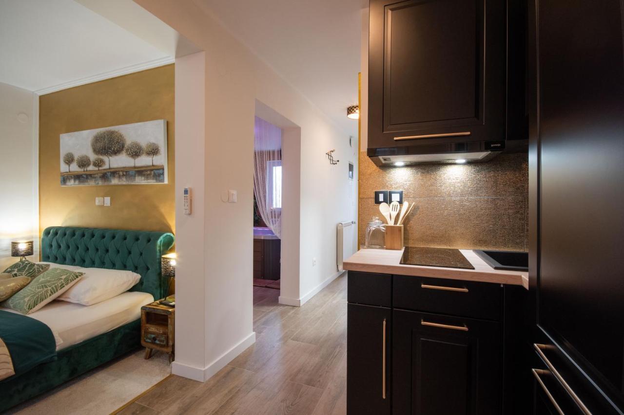 Wellness Studio D'Or - Exclusive New Apartment With Whirlpool, Sauna, Sunny Terrace, Private Parking Porec Bagian luar foto